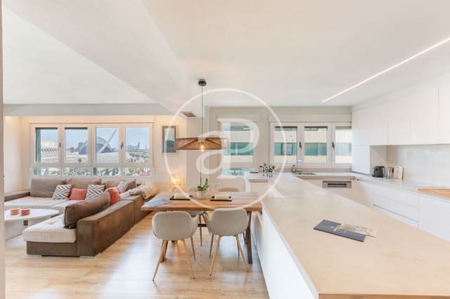 3 soverom Leilighet til salgs i Ciutat de les Arts i de les Ciencies, Valencia by med svømmebasseng - € 798 000 (Ref: 9936466)