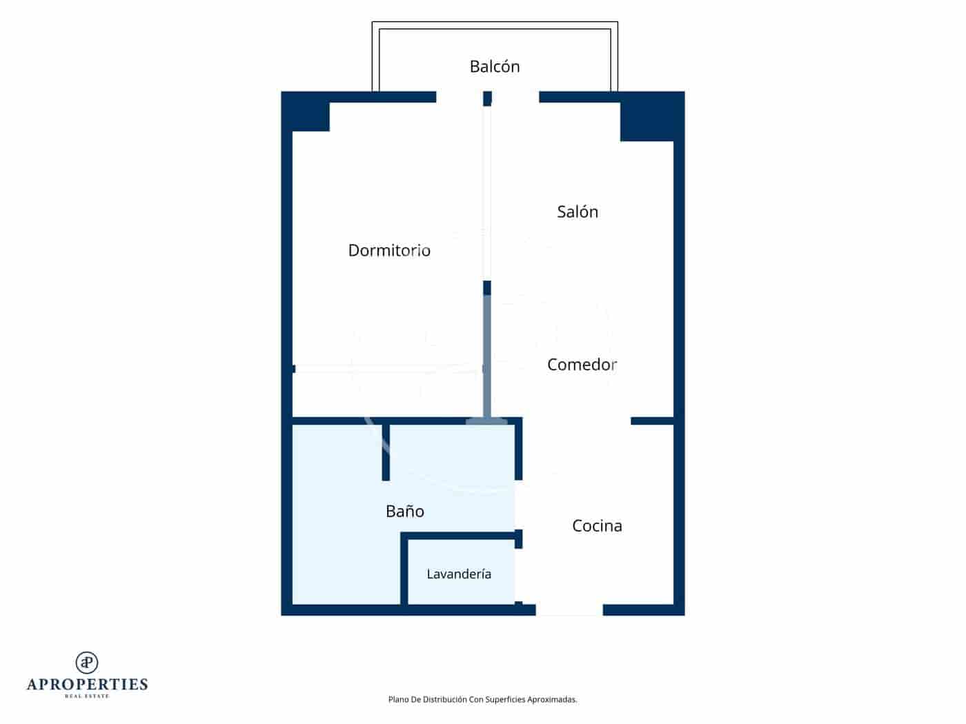 1 soverom Leilighet til leie i Valencia by - € 1 600 (Ref: 9942598)