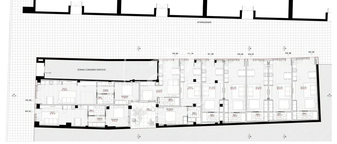 1 soveværelse Lejlighed til salg i Valencia by - € 277.000 (Ref: 9949873)