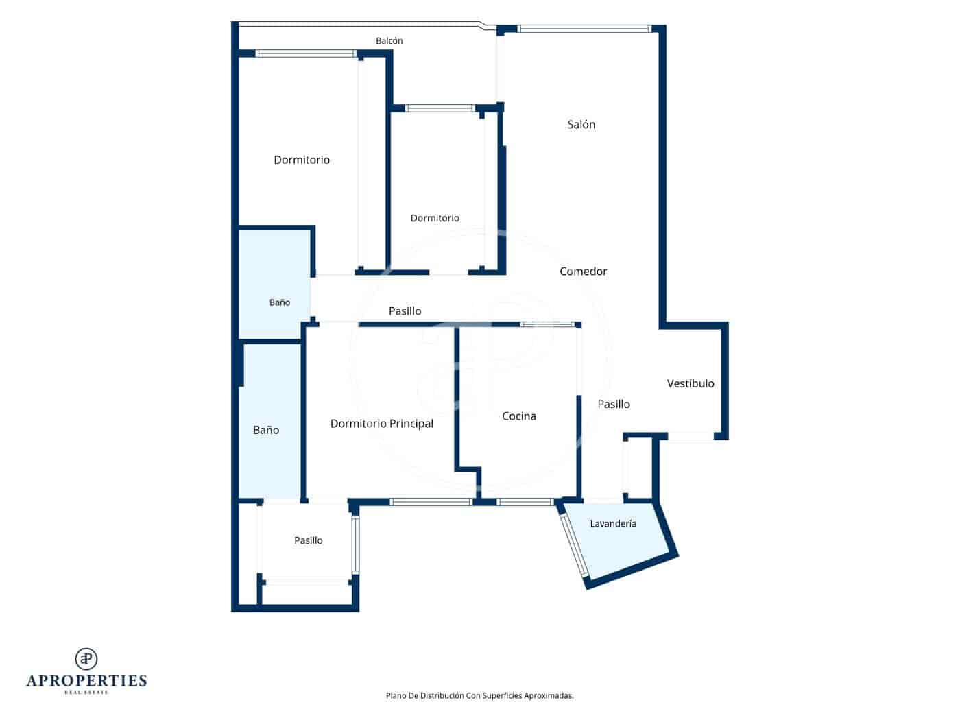 3 bedroom Apartment for rent in Valencia city with garage - € 2,000 (Ref: 9952703)