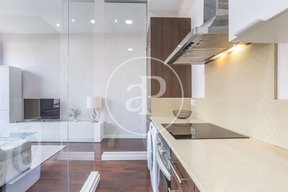 Apartamento de 1 habitación en València ciudad en alquiler - 1.500 € (Ref: 9970705)