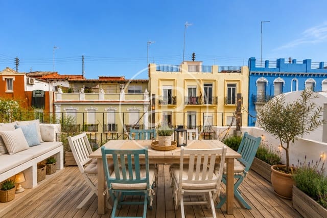 Ático de 2 habitaciones en Russafa, València ciudad en venta - 440.000 € (Ref: 9975513)