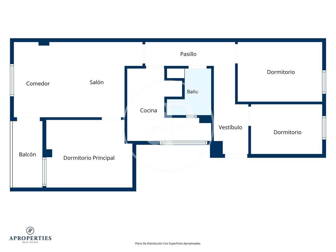3 bedroom Apartment for sale in Valencia city - € 200,000 (Ref: 9978955)