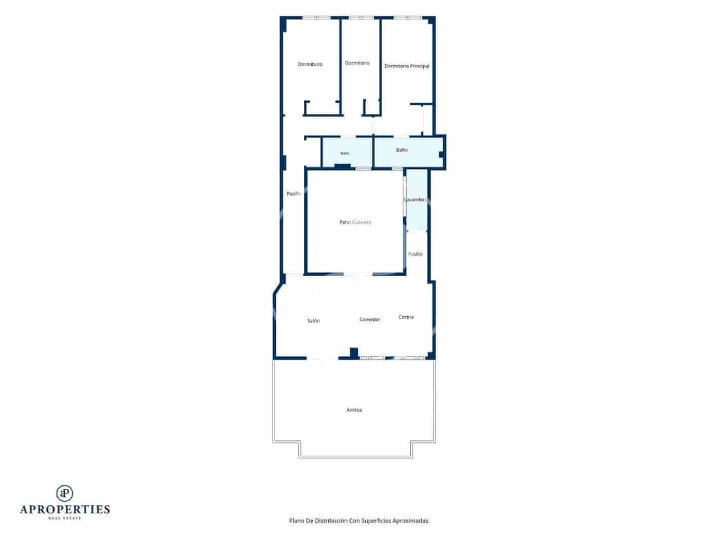 3 soverom Penthouse til salgs i Valencia by - € 585 000 (Ref: 9990784)