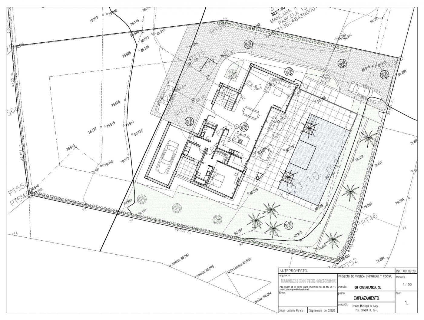 4 bedroom Villa for sale in Calpe / Calp with pool garage - € 1,750,000 (Ref: 7935939)