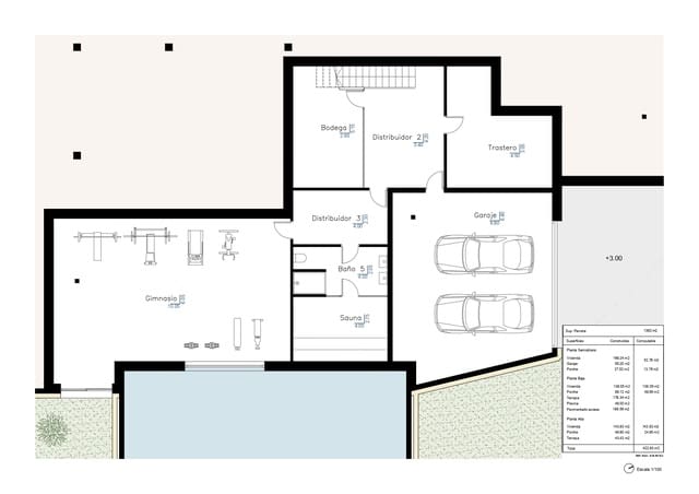 4 soverom Villa til salgs i Moraira, Teulada-Moraira med svømmebasseng garasje - € 1 890 000 (Ref: 7935940)
