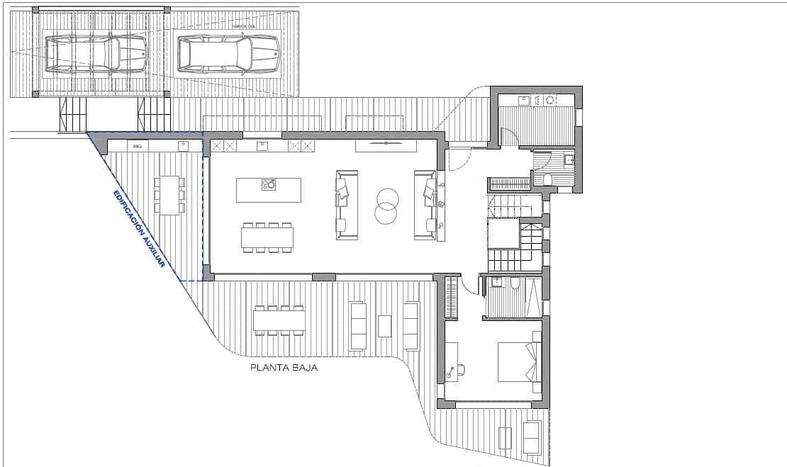 Chalet de 4 habitaciones en Moraira en venta con piscina garaje - 1.995.000 € (Ref: 7935943)