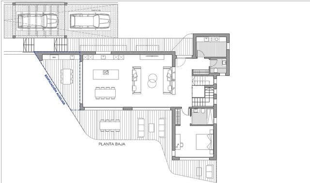 Chalet de 4 habitaciones en Moraira, Teulada-Moraira en venta con piscina garaje - 1.995.000 € (Ref: 7935943)