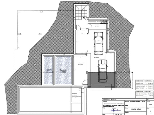 4 sypialnia Willa na sprzedaż w Moraira, Teulada-Moraira z basenem garażem - 1 595 000 € (Ref: 7935944)