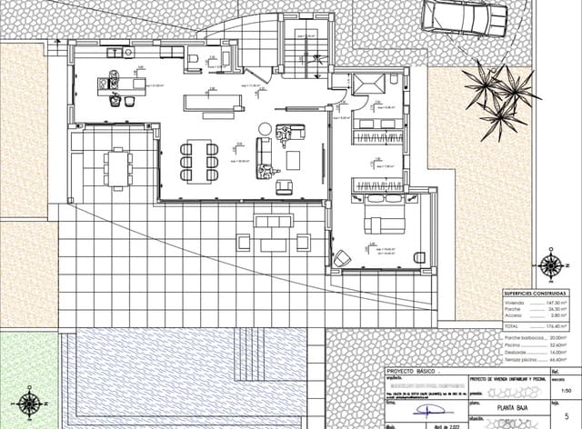 4 sypialnia Willa na sprzedaż w Moraira, Teulada-Moraira z basenem garażem - 1 595 000 € (Ref: 7935944)