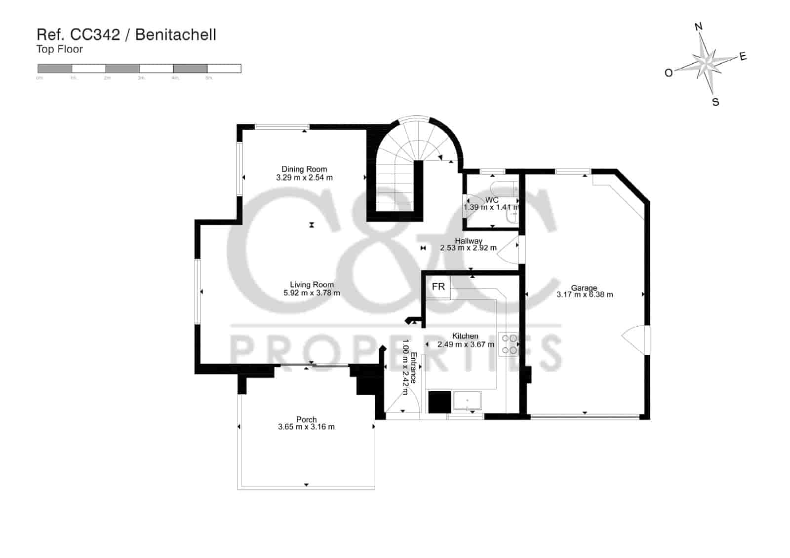 3 bedroom Villa for sale in Benitachell / Benitatxell with pool garage - € 535,000 (Ref: 8952098)