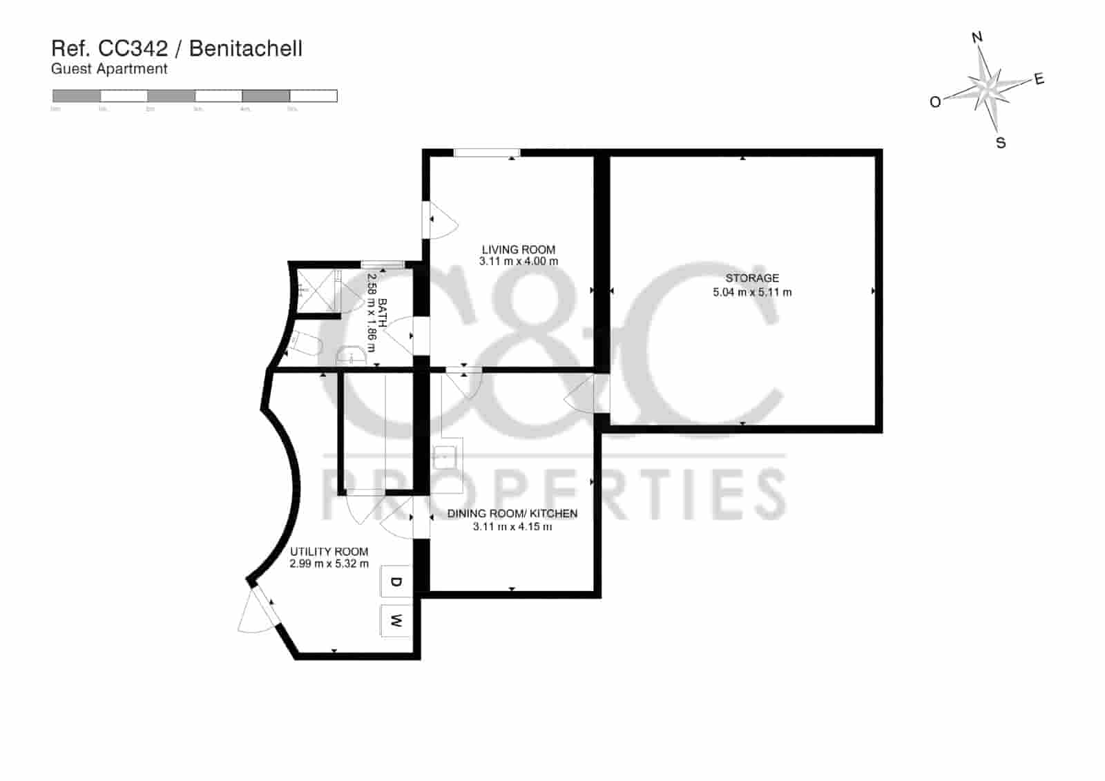 3 bedroom Villa for sale in Benitachell / Benitatxell with pool garage - € 535,000 (Ref: 8952098)
