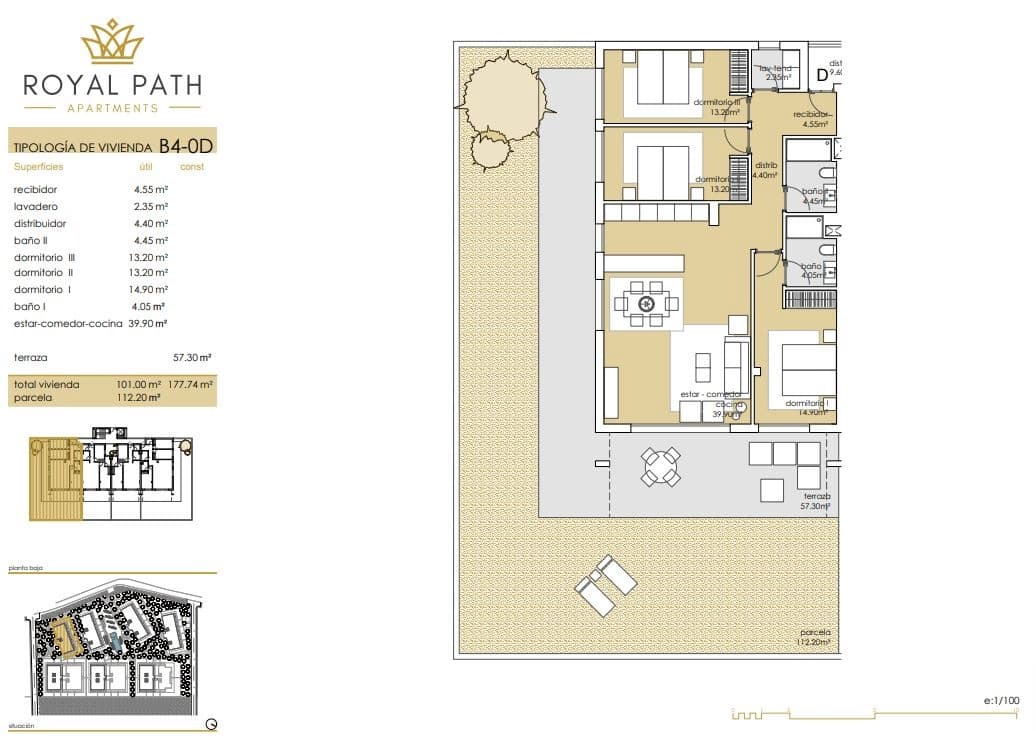 3 chambre Appartement à vendre à La Orotava avec piscine garage - 600 000 € (Ref: 10172987)