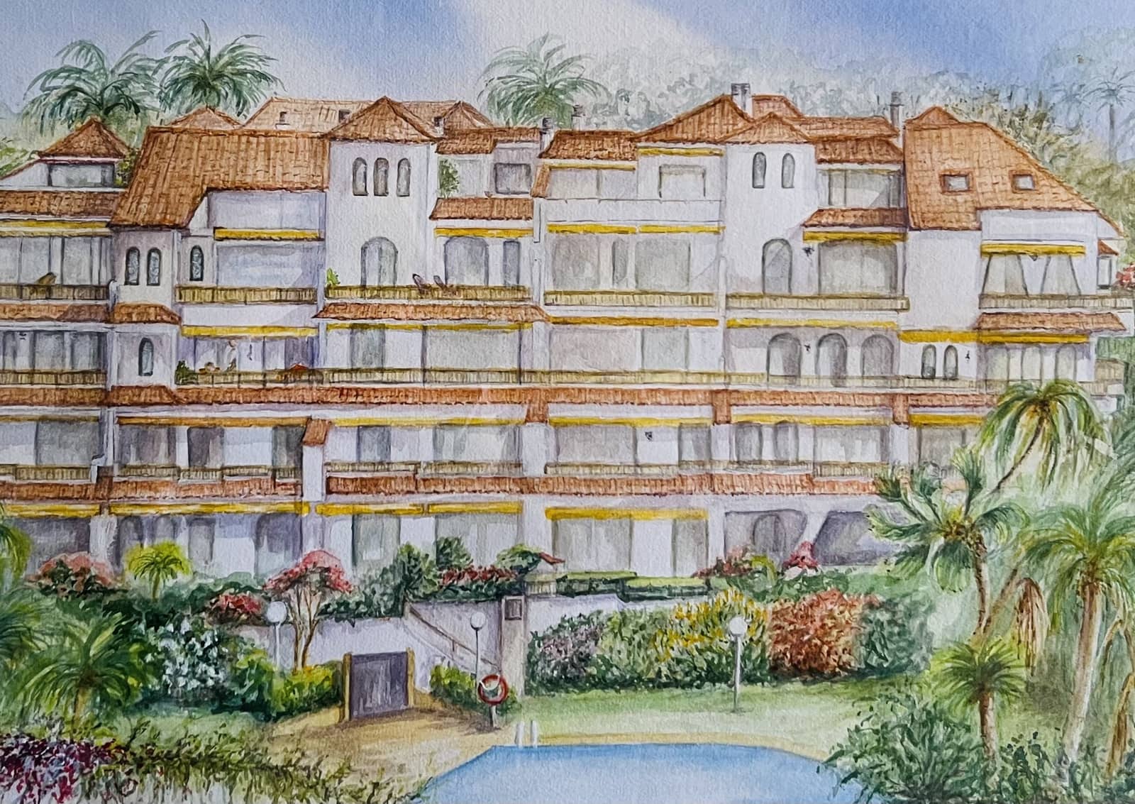 2 quarto Apartamento para venda em Puerto de la Cruz com piscina - 525 000 € (Ref: 9253839)