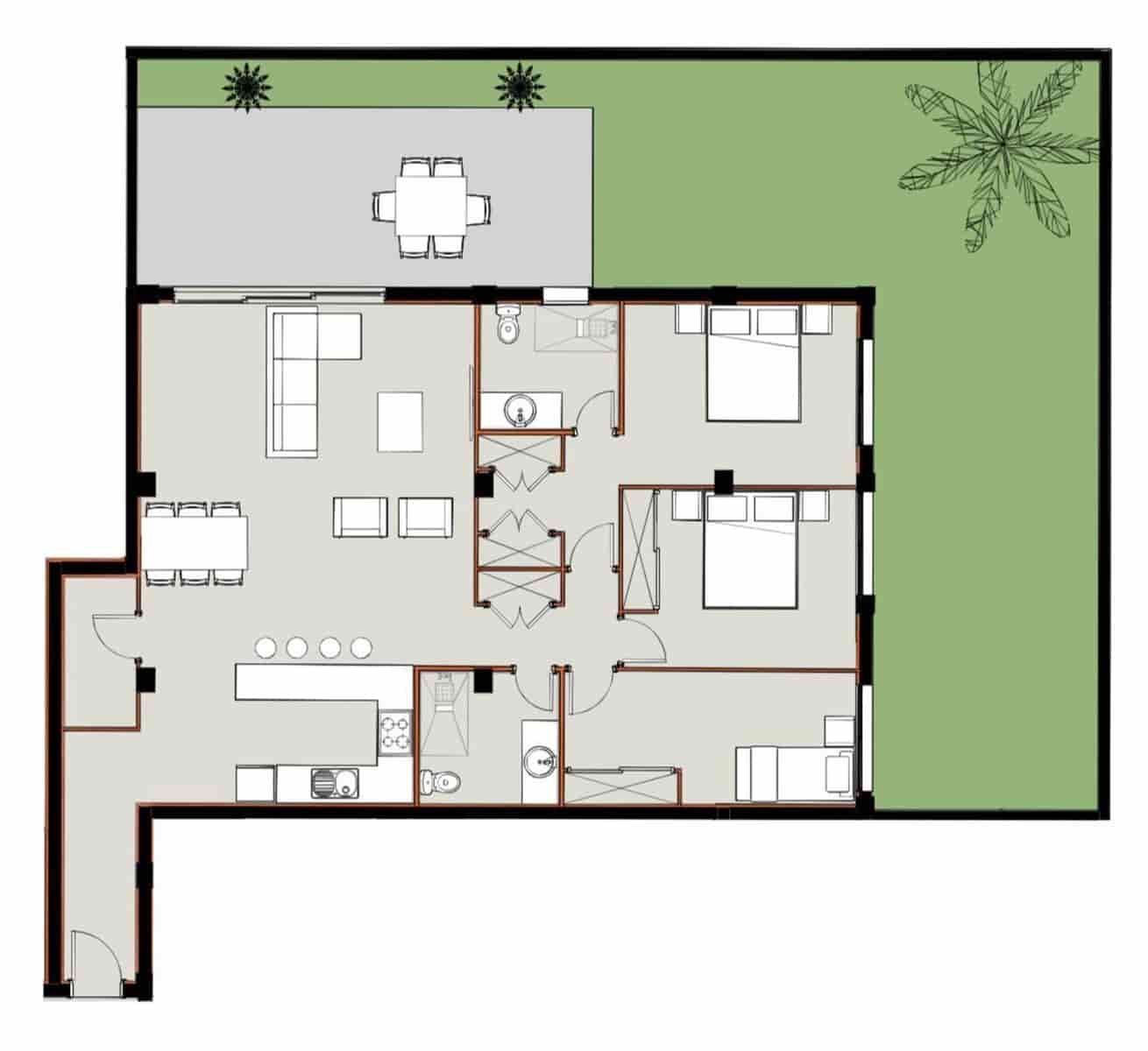 3 chambre Appartement à vendre à San Miguel de Abona avec piscine garage - 495 058 € (Ref: 9118447)