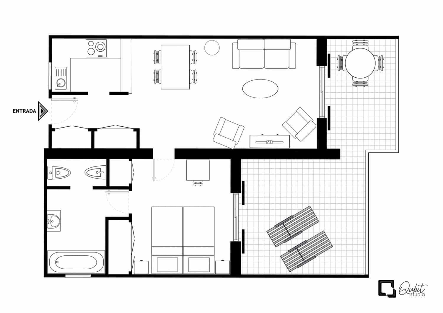 1 sypialnia Apartament na sprzedaż w Playa de las Americas z garażem - 425 000 € (Ref: 9246345)