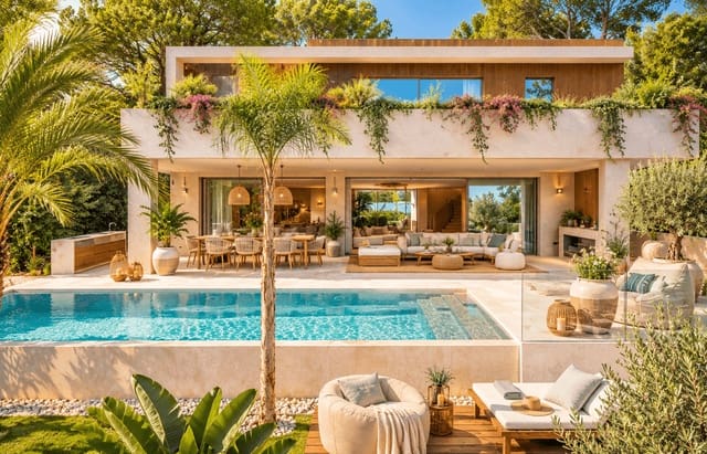 4 sovrum Villa till salu i Santa Ponsa, Calvià med pool garage - 5 500 000 € (Ref: 10009082)