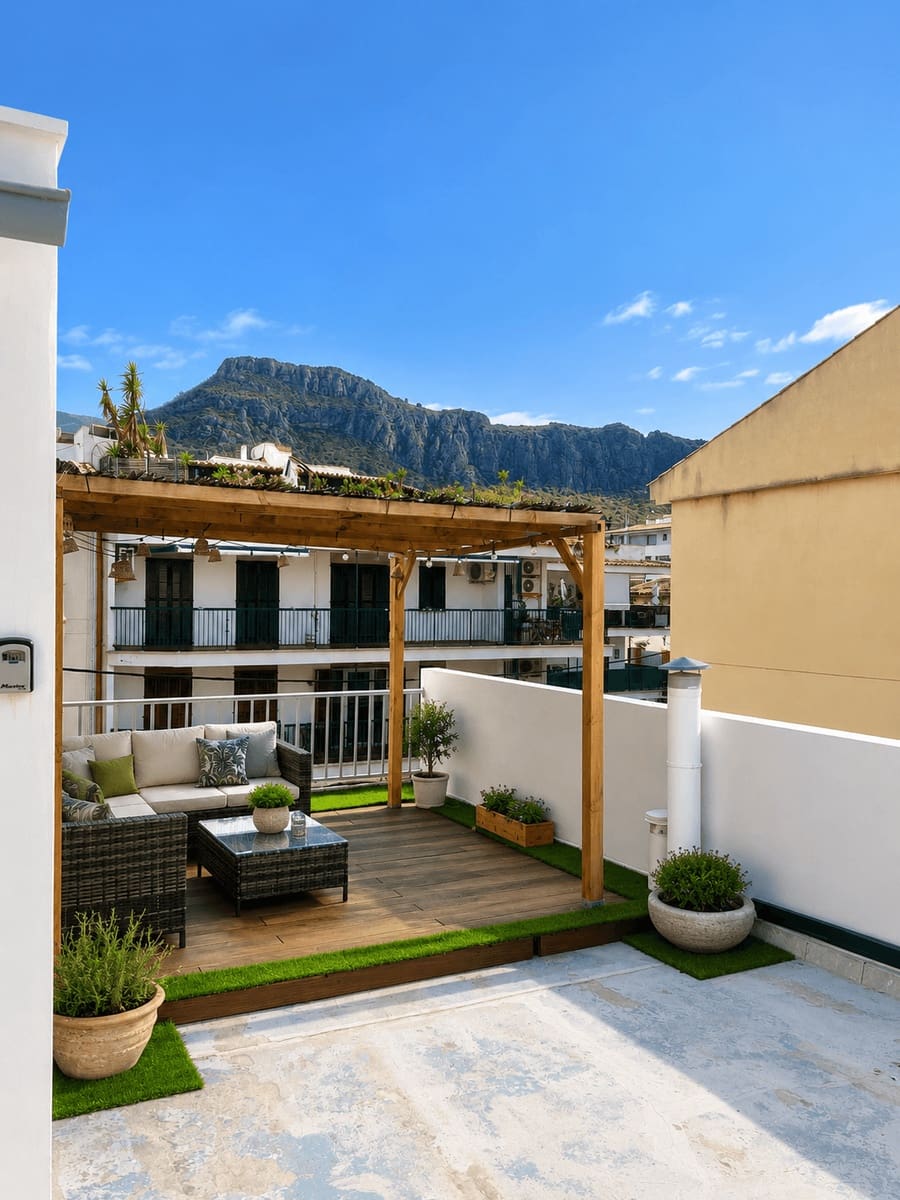 Apartamento de 2 habitaciones en Pollensa / Pollença en alquiler - 2.000 € (Ref: 9934606)