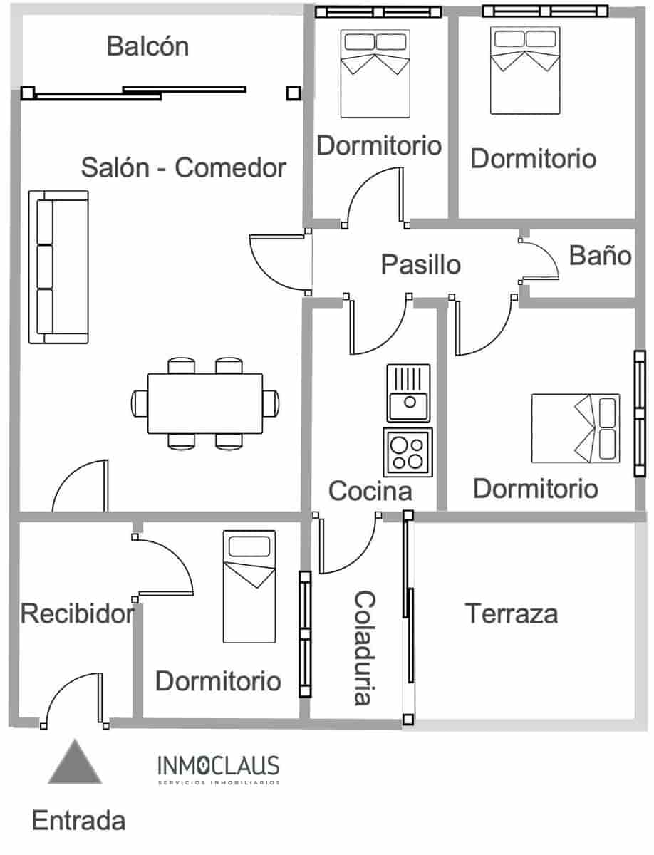 4 bedroom Flat for sale in Palma de Mallorca - € 269,000 (Ref: 9780688)