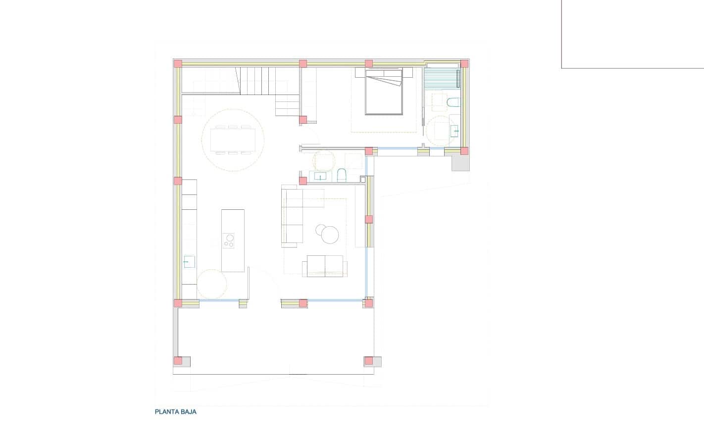 3 soverom Kjedet enebolig til salgs i Dolores med svømmebasseng - € 395 000 (Ref: 9525257)