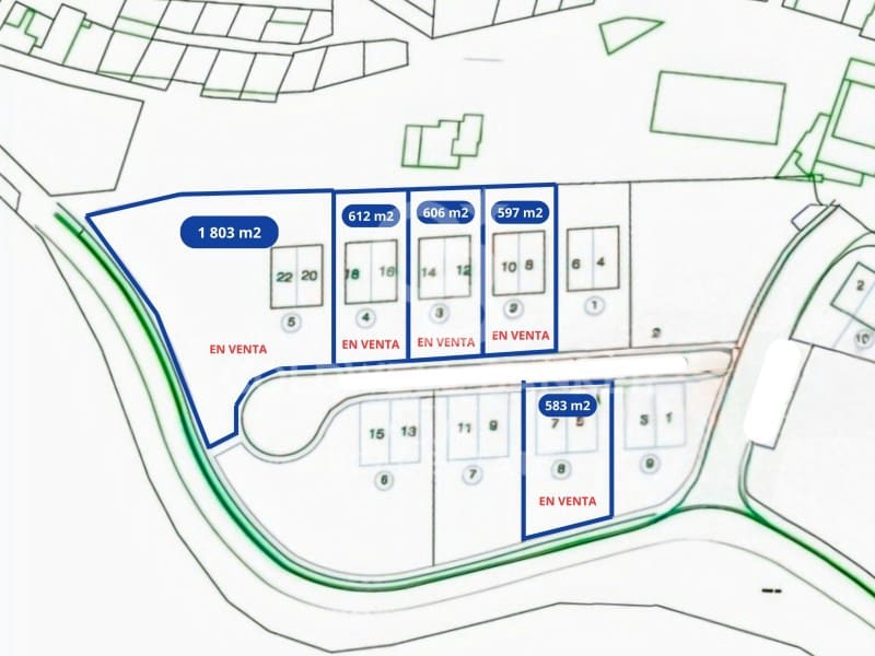 Byggetomt til salgs i Biure - € 560 000 (Ref: 8363410)