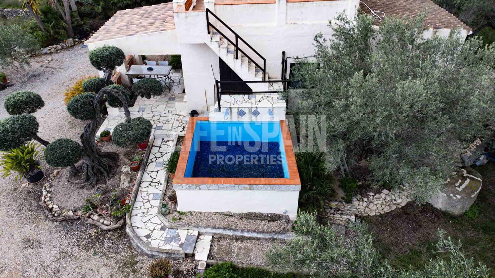 3 soveværelse Finca/Landehus til salg i El Perello med swimmingpool - € 295.000 (Ref: 8567597)