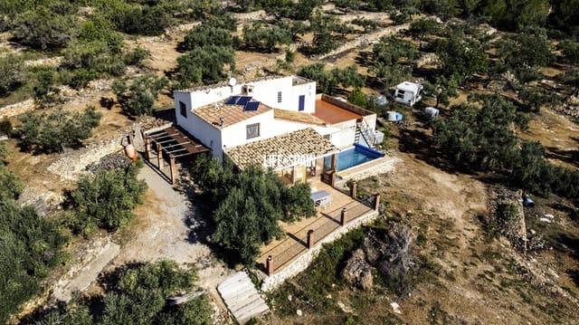 4 sovrum Finca/Hus på landet till salu i Tortosa med pool - 275 000 € (Ref: 9200089)