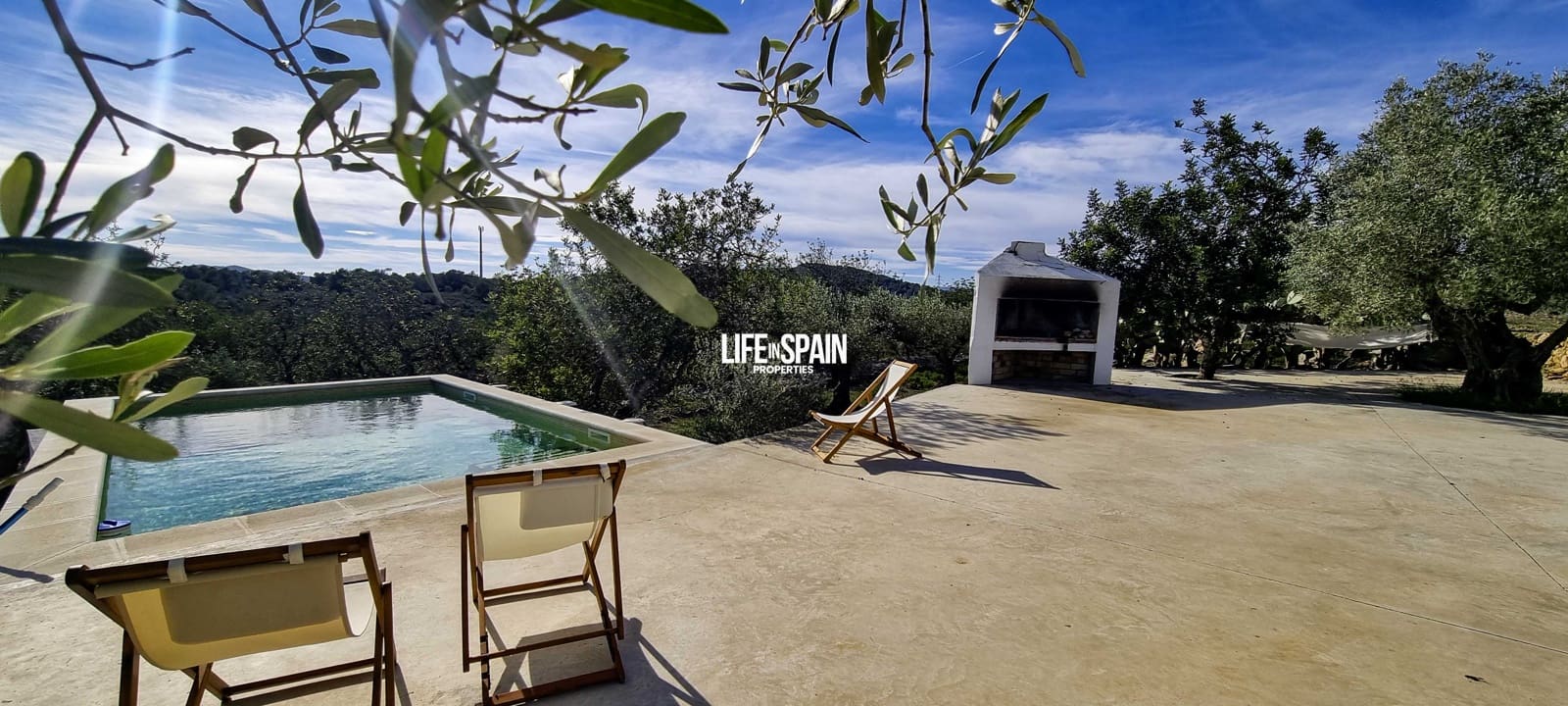 2 sovrum Finca/Hus på landet till salu i L'Ametlla de Mar med pool - 350 000 € (Ref: 9381992)