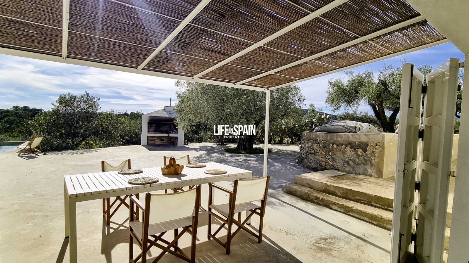 2 sovrum Finca/Hus på landet till salu i L'Ametlla de Mar med pool - 350 000 € (Ref: 9381992)