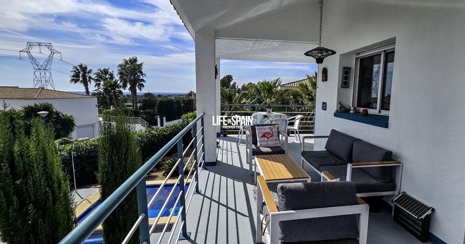 4 sypialnia Willa na sprzedaż w El Perello z basenem garażem - 435 000 € (Ref: 9654442)