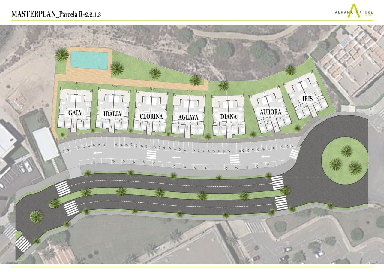 2 bedroom Apartment for sale in Alhama de Murcia with pool - € 188,900 (Ref: 7660078)