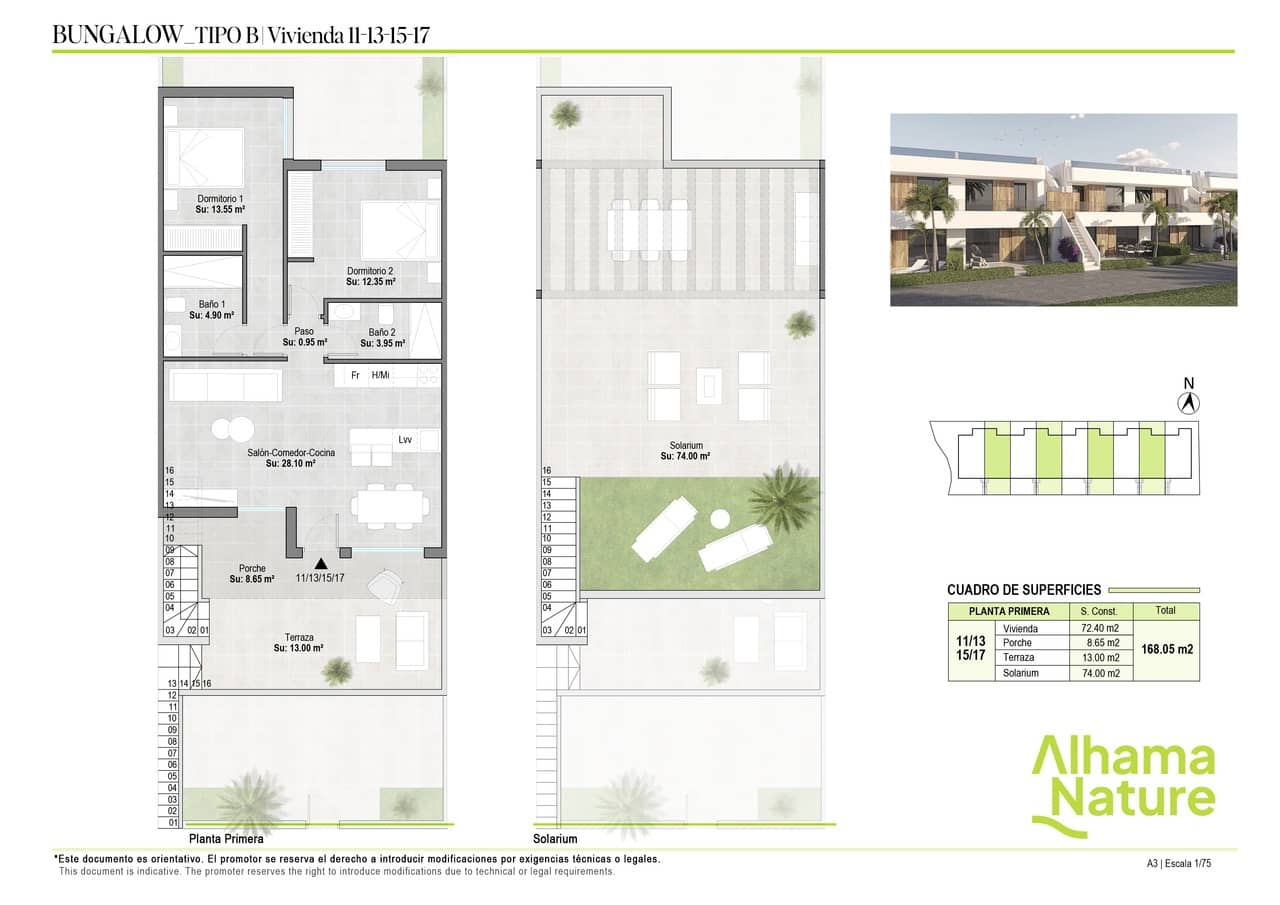 3 bedroom Apartment for sale in Condado de Alhama with pool - € 205,900 (Ref: 7660080)