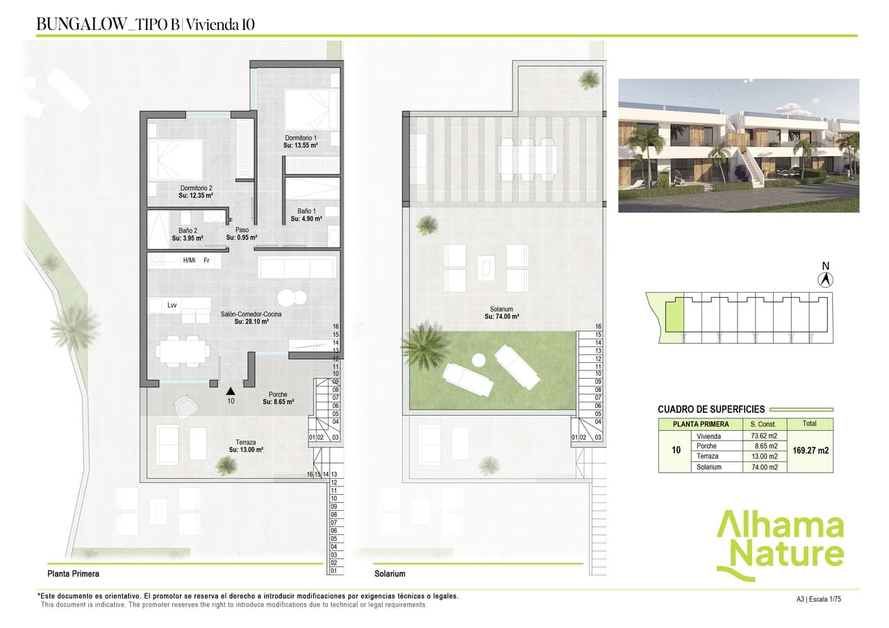 3 bedroom Apartment for sale in Condado de Alhama with pool - € 205,900 (Ref: 7660080)