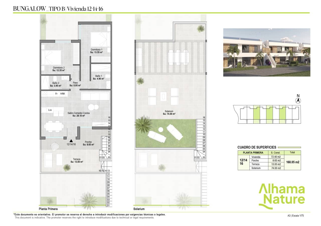 3 bedroom Apartment for sale in Condado de Alhama with pool - € 205,900 (Ref: 7660080)
