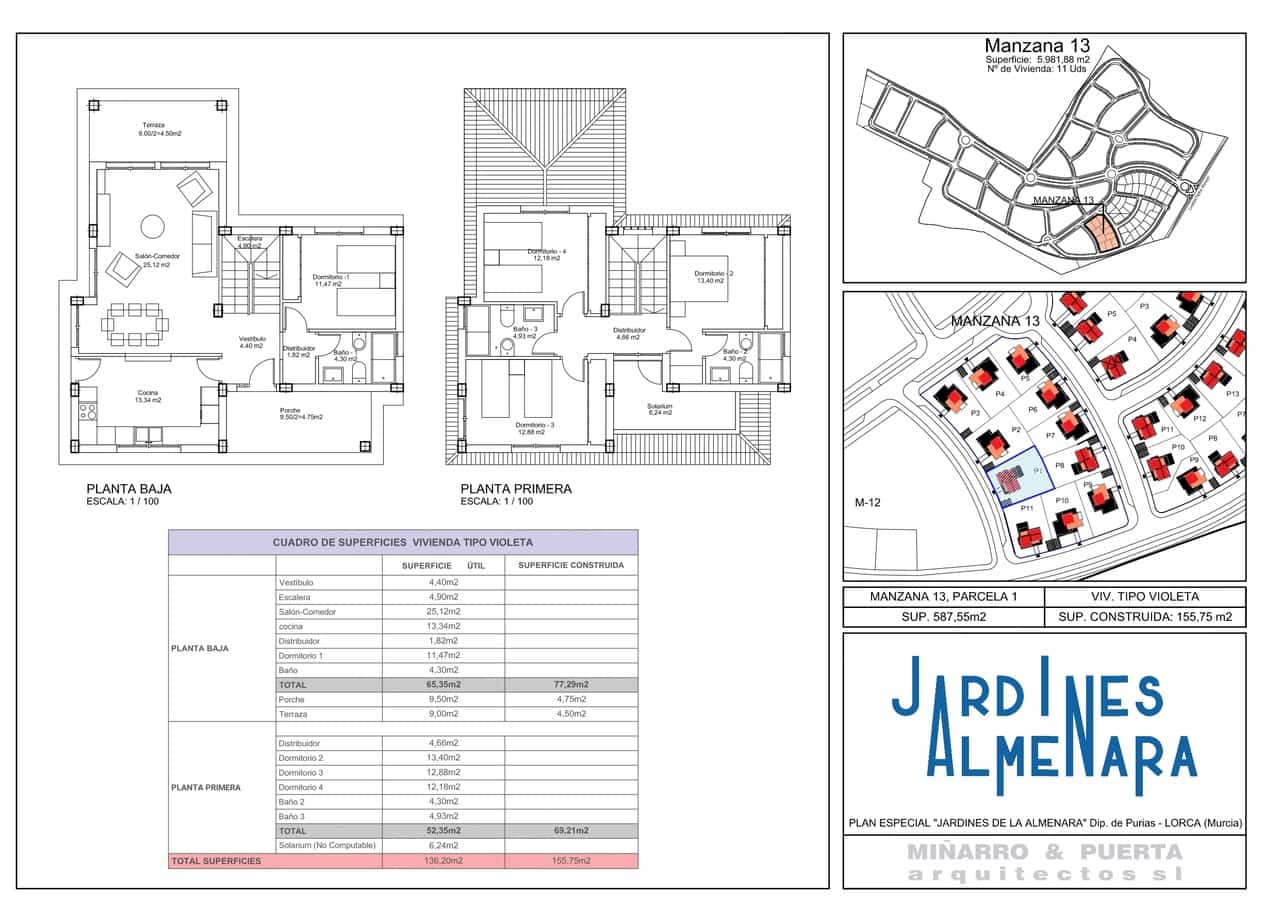 4 sovrum Villa till salu i Lorca - 294 000 € (Ref: 8609576)