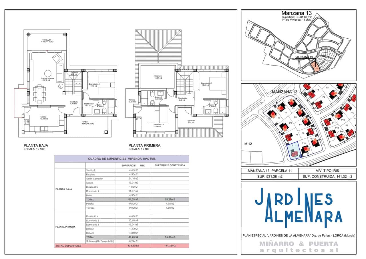 3 slaapkamer Villa te koop in Lorca - € 272.000 (Ref: 8609577)