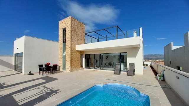 3 makuuhuone Huvila myytävänä paikassa La Pinilla, Fuente Alamo de Murcia mukana uima-altaan - 379 845 € (Ref: 8758816)