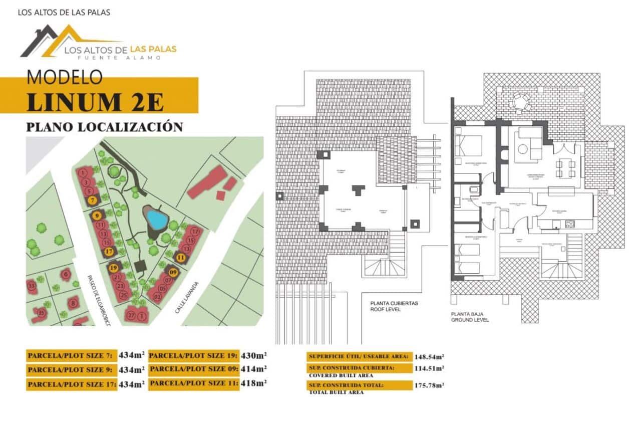 2 soveværelse Villa til salg i Las Palas med swimmingpool - € 242.000 (Ref: 9618514)