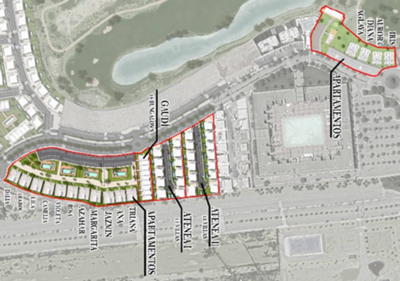 2 makuuhuone Huoneisto myytävänä paikassa Condado de Alhama mukana uima-altaan - 208 425 € (Ref: 9653359)