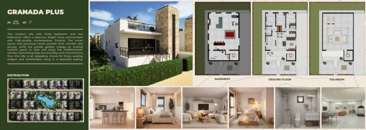 3 bedroom Villa for sale in Camposol with pool - € 369,000 (Ref: 9823799)