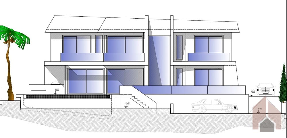 4 soveværelse Villa til salg i Calpe / Calp - € 2.150.000 (Ref: 7698948)