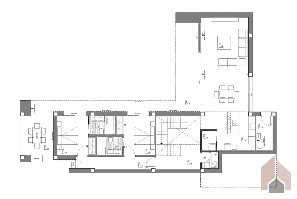3 makuuhuone Huvila myytävänä paikassa Cumbre del Sol - 1 602 500 € (Ref: 8024670)