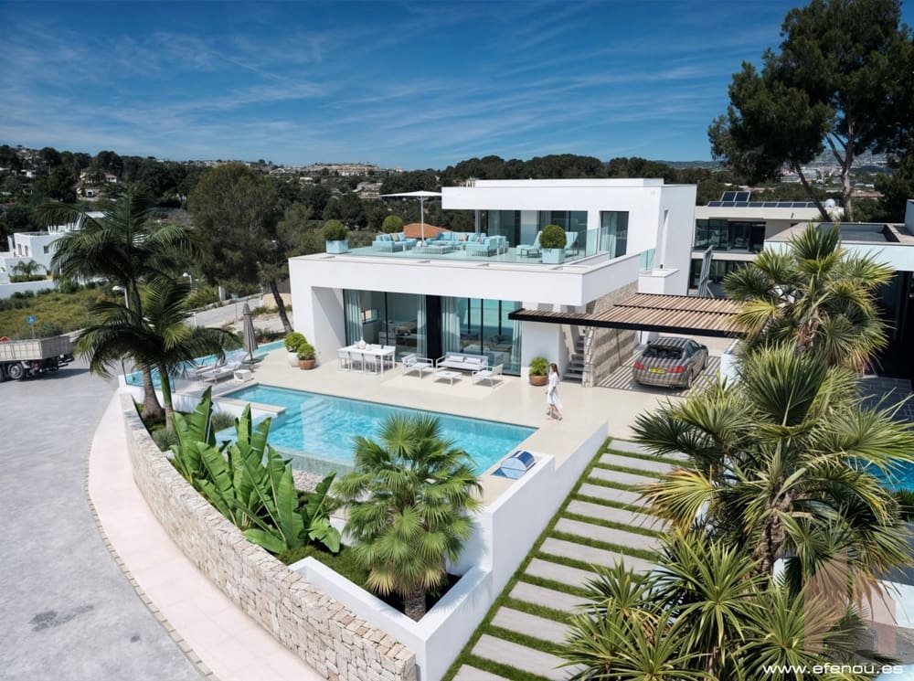5 makuuhuone Huvila myytävänä paikassa Moraira - 1 850 000 € (Ref: 9511274)