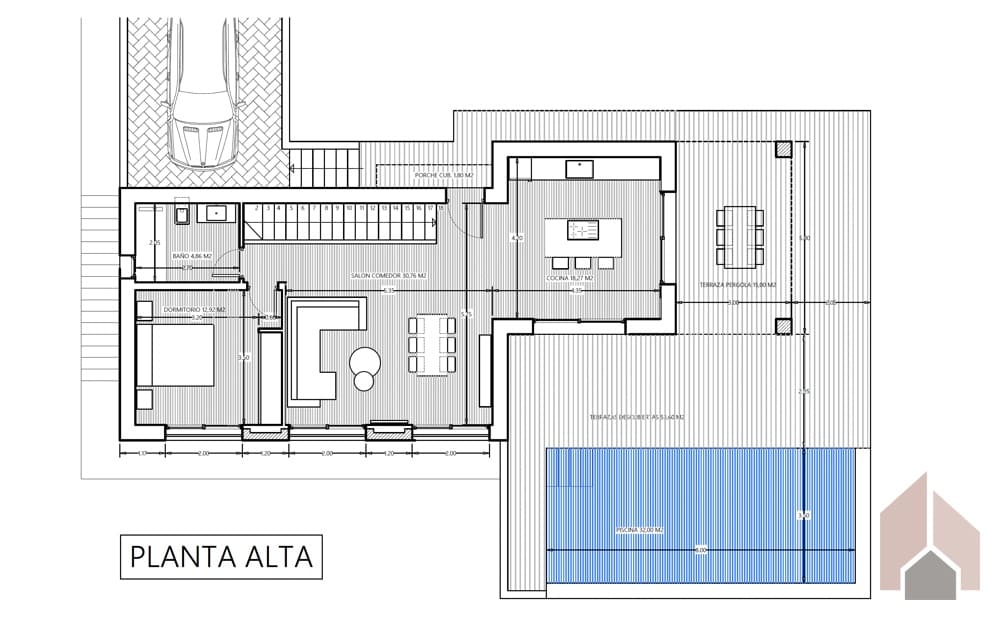 3 soveværelse Villa til salg i Pedreguer - € 790.000 (Ref: 9517942)