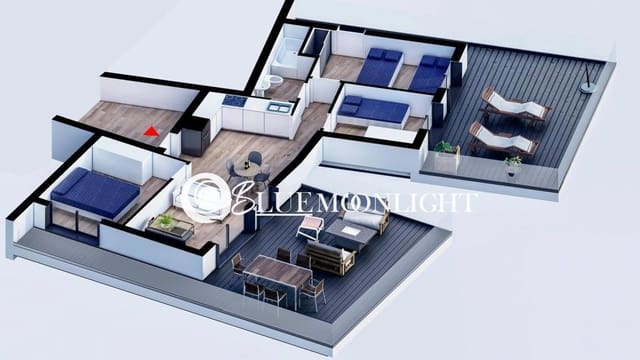 3 sovrum Lägenhet till salu i Peñíscola med pool garage - 260 000 € (Ref: 9113134)