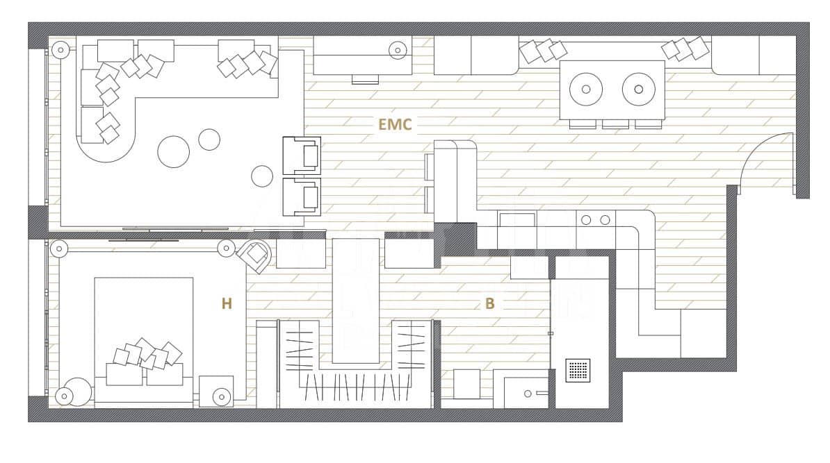 1 Zimmer Apartment zu verkaufen in Barcelona Stadt - 399.000 € (Ref: 10088413)