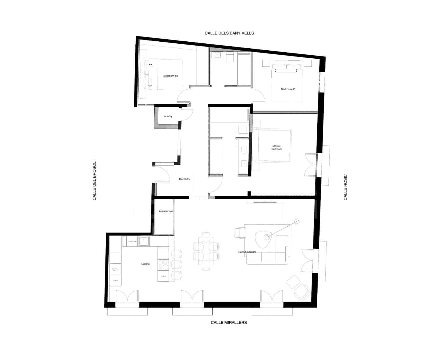 2 camera da letto Appartamento in vendita in Barcelona citta - 725.000 € (Rif: 10136584)
