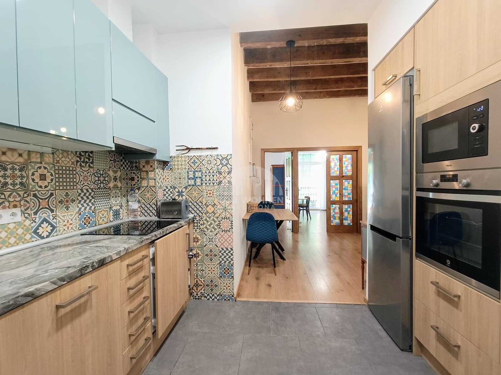 Apartamento de 3 habitaciones en Barcelona ciudad en alquiler - 1.500 € (Ref: 7735326)