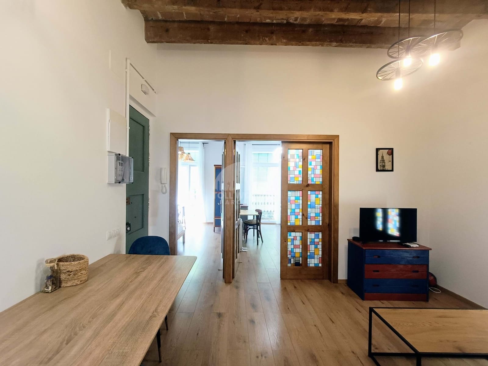 Apartamento de 3 habitaciones en Barcelona ciudad en alquiler - 1.500 € (Ref: 7735326)