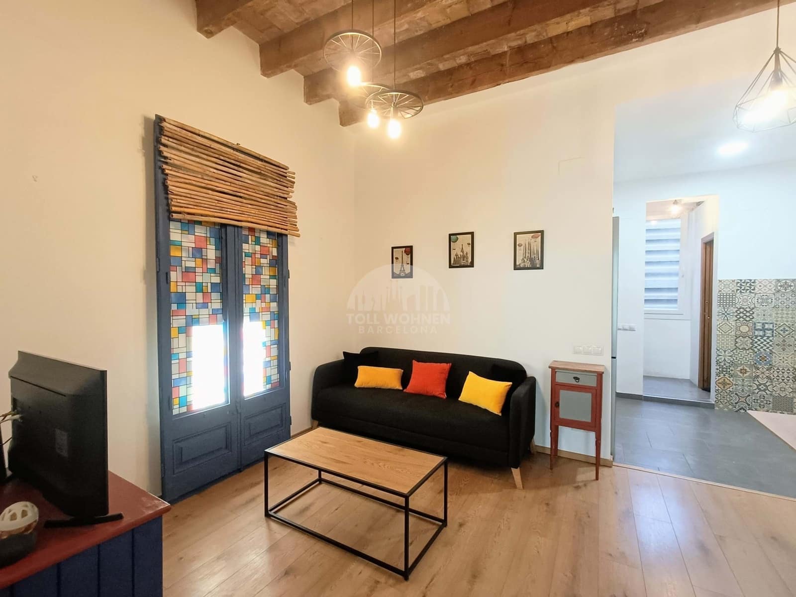 Apartamento de 3 habitaciones en Barcelona ciudad en alquiler - 1.500 € (Ref: 7735326)